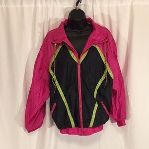 Vintage 80s 90s river edge windbreaker
